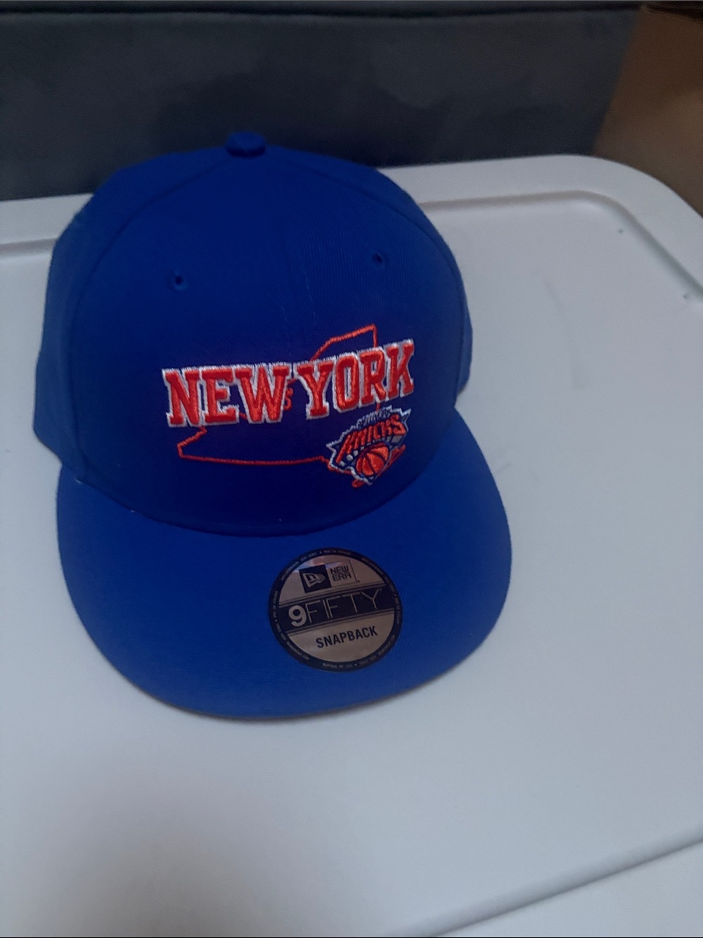 New Era Royal Blue New York Knicks 9FIFTY Snapback